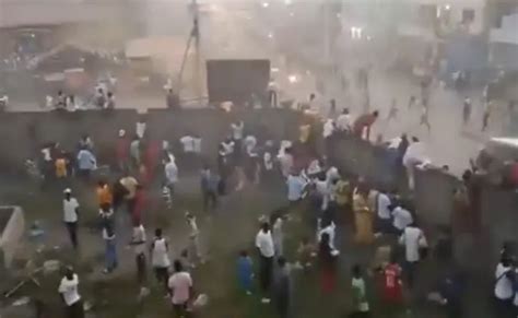 Dozens, including children, killed in stampede following clashes at ...