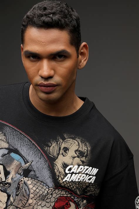 Buy Captain America Oversized T-shirt | BonkersCorner