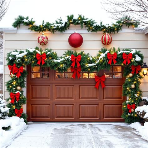Festive Garage Door Christmas Decorations for Your Home