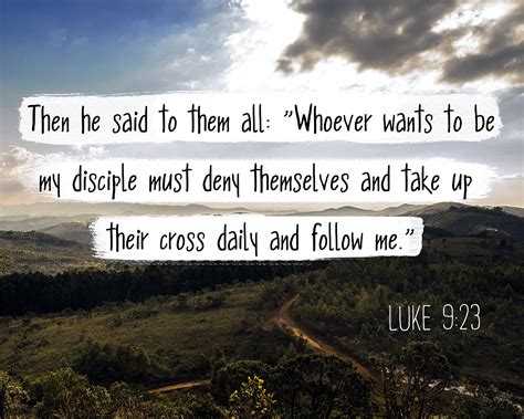 Deny Yourself Bible Verse