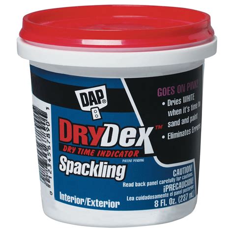 Buy the DAP 12328 Drydex Spackling - 1/2 pint | Hardware World