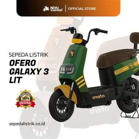 Jual SEPEDA LISTRIK OFERO GALAXY 3 LIT - Kota Malang - Nidu Garasi ...