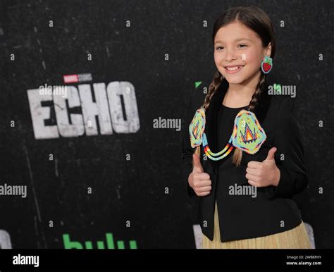 Los Angeles, USA. 10th Dec, 2023. Wren Zhawenim Gotts arrives at the ...