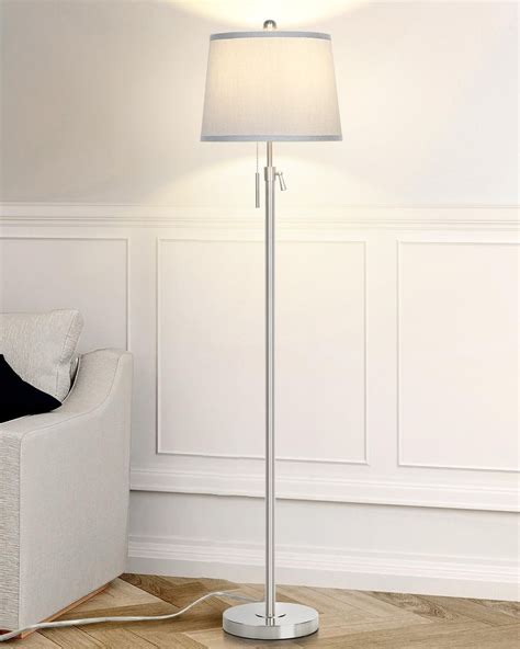 Floor Lamp for Living Room,Adjustable Height Standing Lamp,Dimmable ...