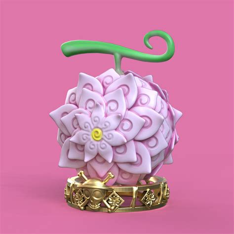 STL file Hana Hana no Mi/ハナハナナの実/fruit Hana Hana/ one piece・3D printer ...