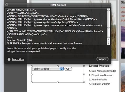 Drop Down Web Page Java 的图像结果