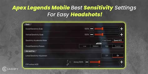 Best Apex Legends Mobile Sensitivity Settings For Easy Headshots ...