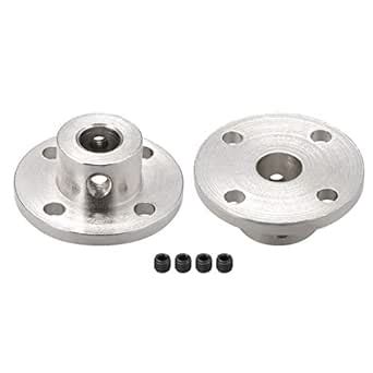 sourcing map 8mm Inner Dia H13*D16 Rigid Flange Coupling Motor Guide ...