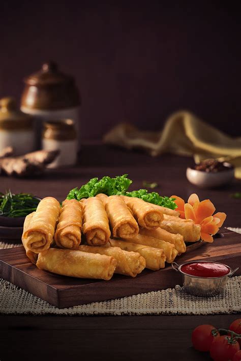 Image result for Fried-Fish Spring Rolls