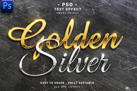 Image result for Silver Text Effect Photoshop Tutorial