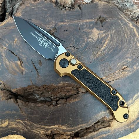 Microtech LUDT S/E Gen III Tan Black Standard 1135-1TA | American Edge ...