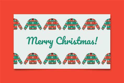 Weihnachts-Diskord-Banner-Vorlage entworfen | Kostenlose Vektor