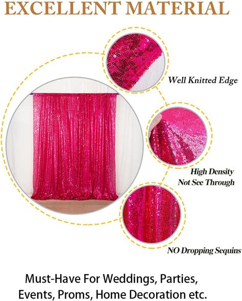 ShinyBeauty 5FTx7FT Sequin Backdrop Curtain Sparkly India | Ubuy