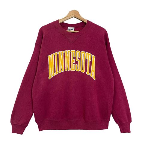 PICK Vintage 90s University of Minnesota Crewneck Sweatshirt Minnesota ...