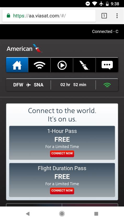 American Airlines WiFi Portal changing - Heads up for TMO One users : r ...