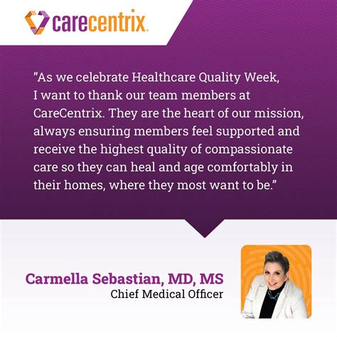 CareCentrix on LinkedIn: #healthcarequalityweek #inhomecare #homecare # ...
