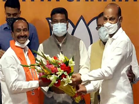 Telangana: BJP MP Eatala Rajender dismisses party switch speculations