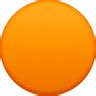 🟠 Orange circle emoji copy paste png download