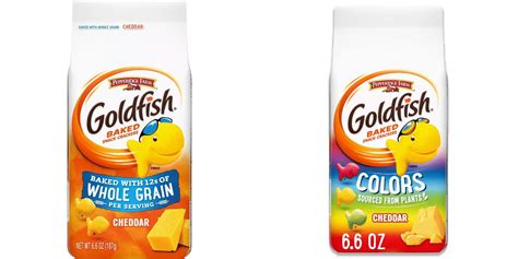 Pepperidge Farm Goldfish Cheddar Crackers Baked with Whole Grain- 6.6oz ...
