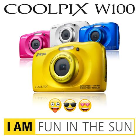 Nikon Coolpix W100 Kamera pink: Amazon.de: Kamera