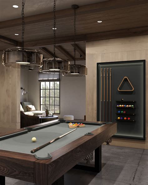A Billiard Room with Soul: From Classics to Modern Fun | Game room ...