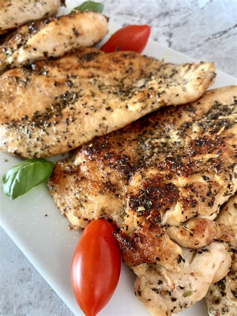 Easy Italian Seasoned Chicken Breast - The Lazy K Kitchen