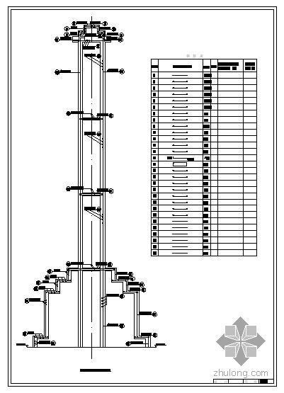 纪念碑图纸（建筑结构9.1米)_cad图纸下载-土木在线