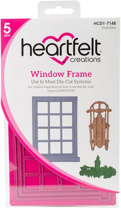 Heartfelt Creations Window Frame Cut and Emboss Dies - HCD1-7148 ...