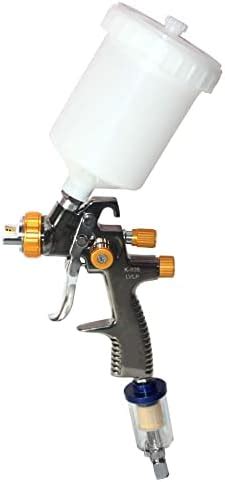 Mass Pro LVLP Paint Spray Gun 1.4mm Nozzle Gravity Feed Air Sprayer ...