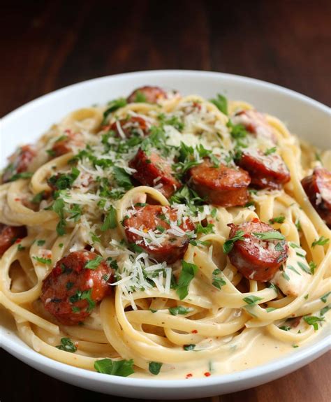 Smoked Sausage Cajun Alfredo - Yeyfood.com: Recipes, cooking tips, and ...