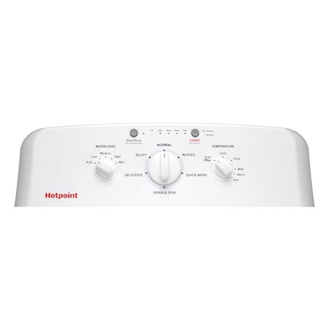 Hotpoint Medium ( 4.0-cu ft ) Top-Load Washer ( White ) in the Top-Load ...