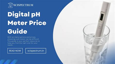 Digital pH Meter Price Guide 2025 - Scispectrum Lab Essentials Pvt Ltd