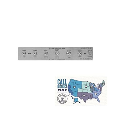 Buy MFJ Window Antenna Feedthrough Panel with 6 x SO-239 Connectors and ...