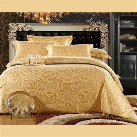 gold bedding sets