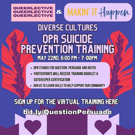 QPR Suicide Prevention Training – Queerlective