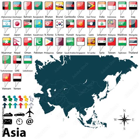 Asia Map 的图像结果