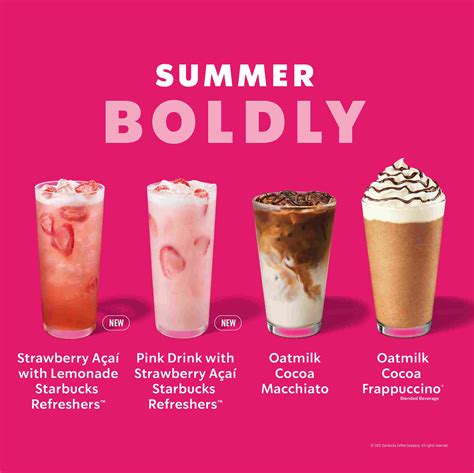 starbucks strawberry acai refresher recipe card - Seriously Column ...