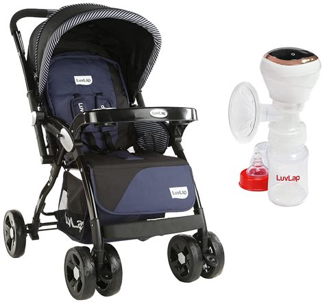 Buy Luvlap Galaxy Stroller/Pram, Extra Large Seating Space, Easy Fold ...