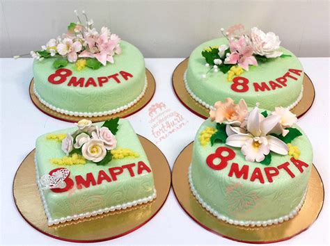 Торты на 8 марта на заказ - более 150 идей!