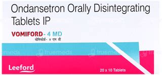 Vomiford 4 Md Tablet 10: Uses, Side Effects, Price & Substitutes