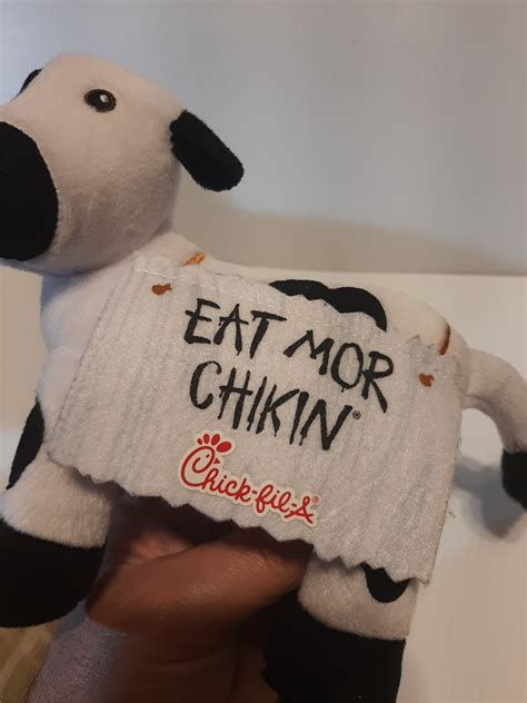 Chick-fil-A Plush Toy Cow "Eat mor Chikin" - 2014 | eBay