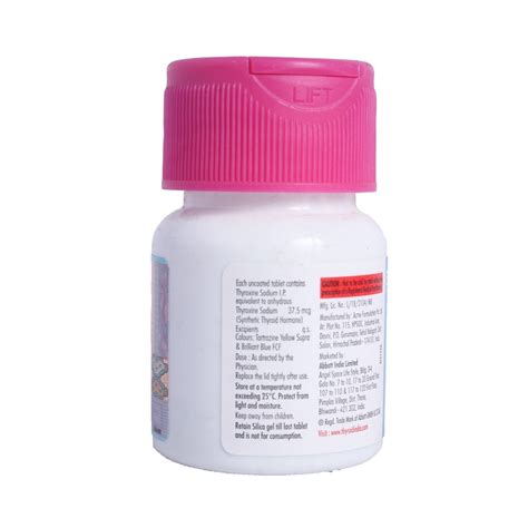 Thyronorm 37.5mcg Tablet | Uses, Side Effects, Price | Apollo Pharmacy