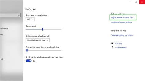 Cursor Color Setting 的图像结果