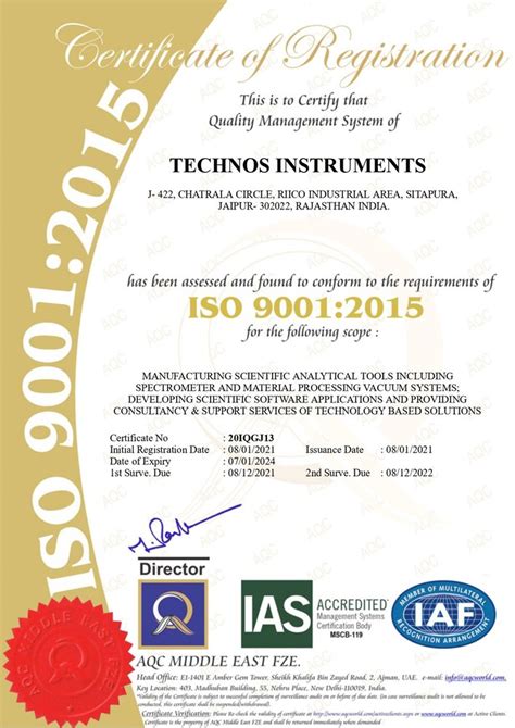 Technos Instruments - Manufacturer from Jaipur, India | About Us