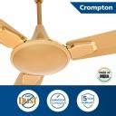 Crompton AURA 2 PRIME BIRKEN GOLD HIGH SPEED 380 RPM ANTI DUST WITH ...