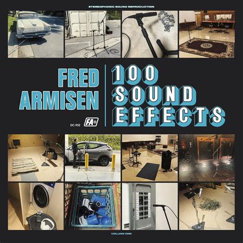 Fred Armisen – 100 Sound Effects LP (2025, Drag City) - Play De Record
