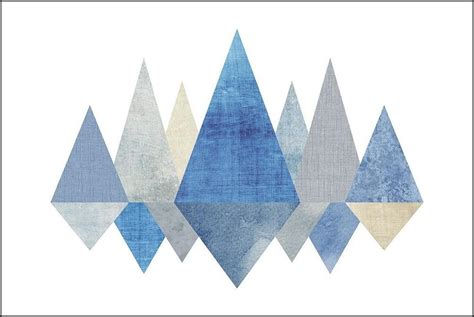 Indigo Peaks 1304 Buy Abstract Painting | Abstract Wall Art | Modern ...