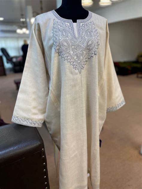 Pure pashmina blend hand tilla pheran Pwb277 – Pastau