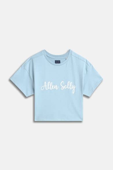 Allen Solly Junior Tops and T-Shirts, Girls Light Blue Graphic Print ...