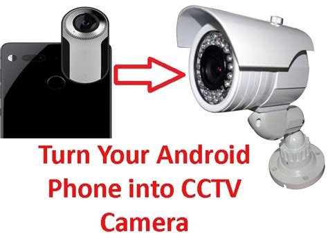 How to use your android phone as cctv Camera using IP Webcam